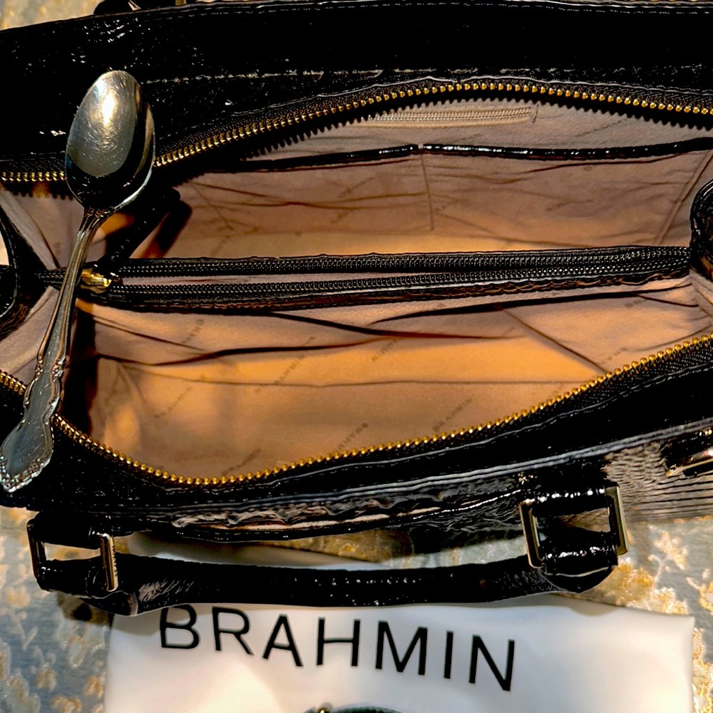 Brahmin black small handbag